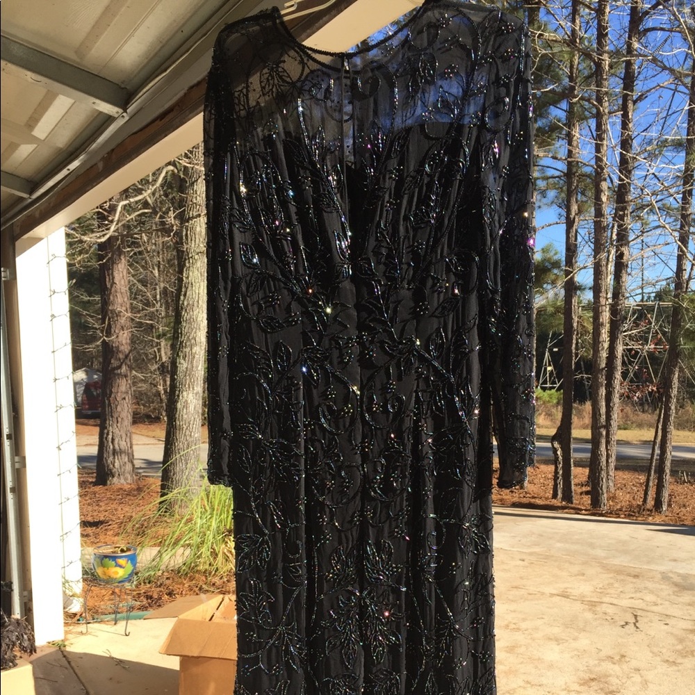 Long fitted formal Gown